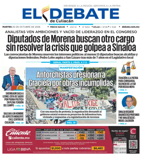 Cover of El Debate de Culiacan
