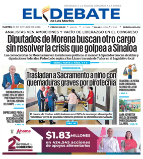 Cover of El Debate de Los Mochis