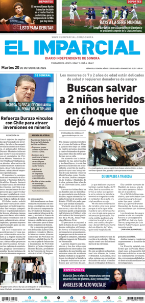 Cover of El Imparcial