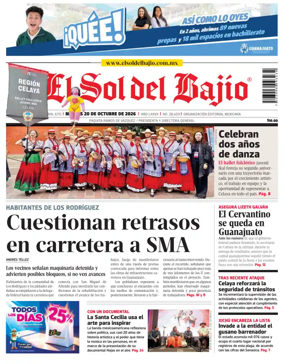 Cover of El Sol de Bajio