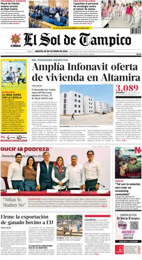 Cover of El Sol de Tampico