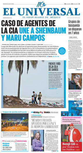Cover of El Universal