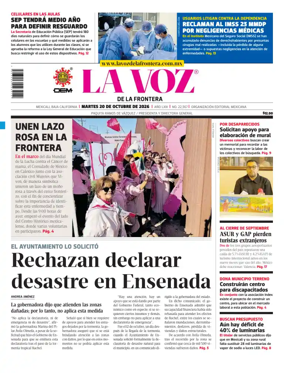 Cover of La Voz de la Frontera