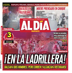 Cover of Periodico Al Dia (Irapuato)