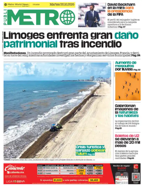 Cover of Publimetro Merida