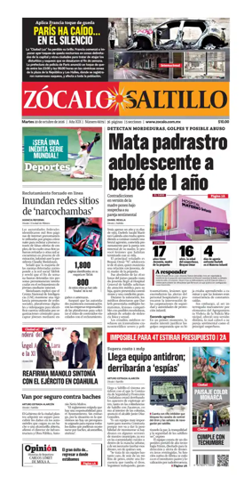 Cover of Zocalo Saltillo