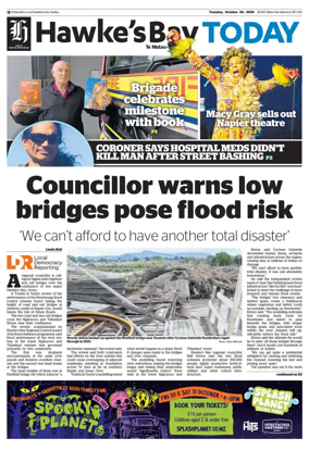 Cover of Hawke's Bay Today