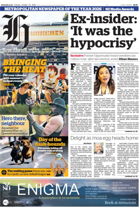 Cover of The New Zealand Herald