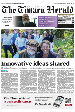 Cover of The Timaru Herald