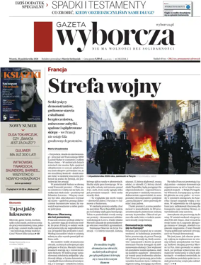Cover of Gazeta Wyborcza Stoleczna