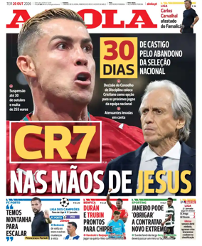 Cover of A BOLA (Portuguese)