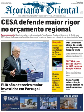 Cover of Acoriano Oriental
