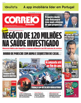 Cover of Correio da Manha