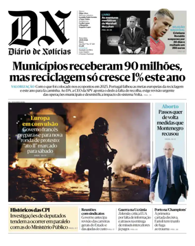Cover of Diario de Noticias