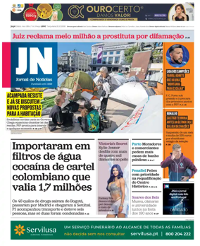 Cover of Jornal de Noticias