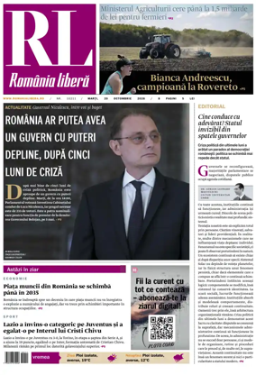 Cover of Romania Libera