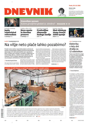 Cover of Dnevnik (Slovenija)