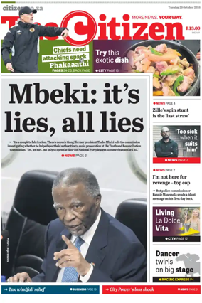 Cover of The Citizen (Gauteng)