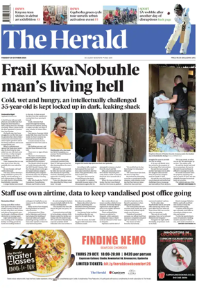 Cover of The Herald (South Africa)