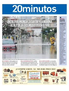 Cover of 20 Minutos Valencia
