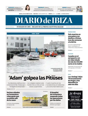 Cover of Diario de Ibiza