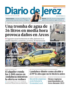 Cover of Diario de Jerez