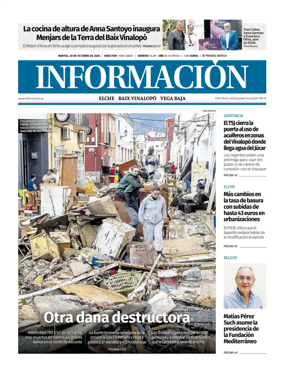 Cover of Diario Informacion (Elche y Vega Baja)
