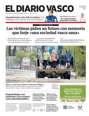 Cover of Diario Vasco (Bajo Deba)