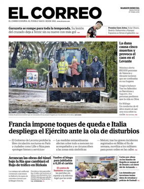 Cover of El Correo (Margen derecha)