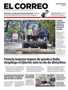 Cover of El Correo (Nervion-ibaizabal)
