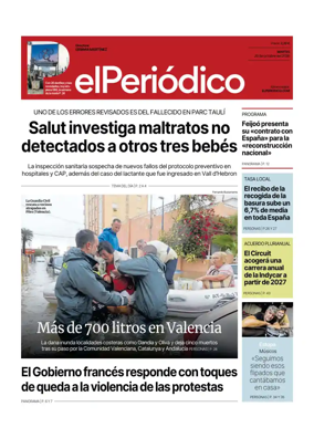 Cover of El Periodico - Castellano