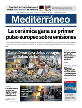 Cover of El Periodico Mediterraneo