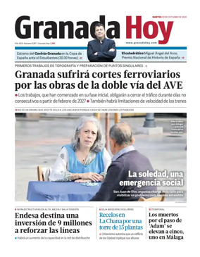 Cover of Granada Hoy