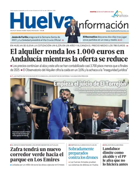 Cover of Huelva Informacion