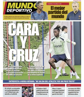 Cover of Mundo Deportivo (Bizkaia-Araba)