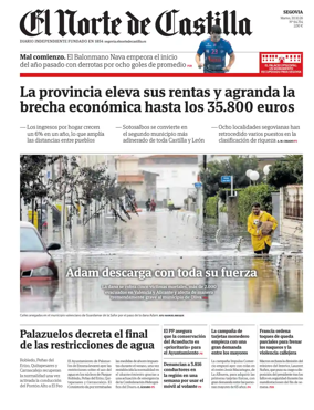 Cover of Norte de Castilla (Segovia)