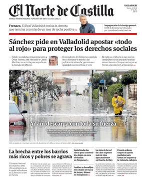 Cover of Norte de Castilla (Valladolid)