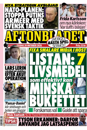 Cover of Aftonbladet