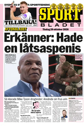 Cover of Sportbladet