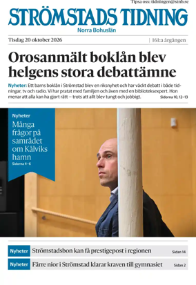 Cover of Stromstads Tidning