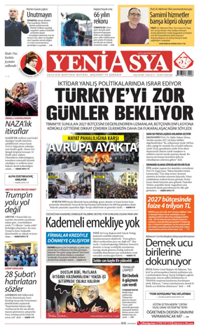Cover of Yeni Asya