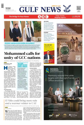 Cover of Gulf News