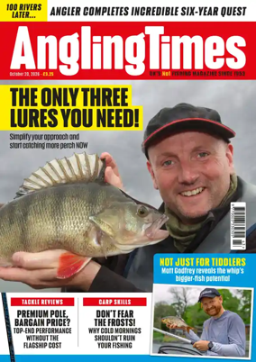 Cover of Angling Times (UK)