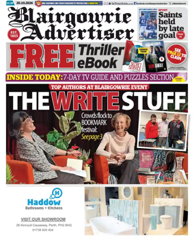 Cover of Blairgowrie Advertiser