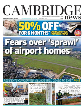 Cover of Cambridge News