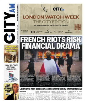 Cover of City AM