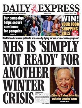 Cover of Daily Express