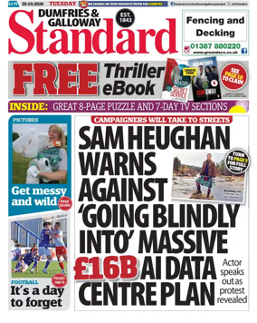 Cover of Dumfries & Galloway Standard