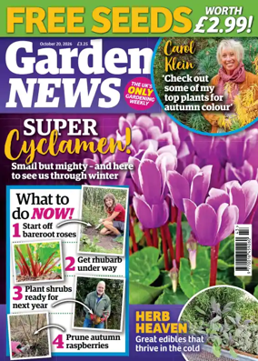 Cover of Garden News (UK)
