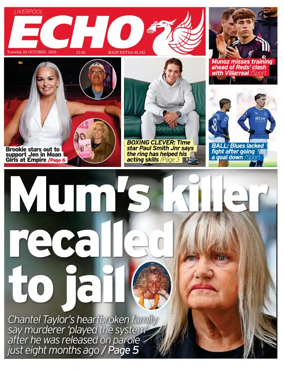 Cover of Liverpool Echo